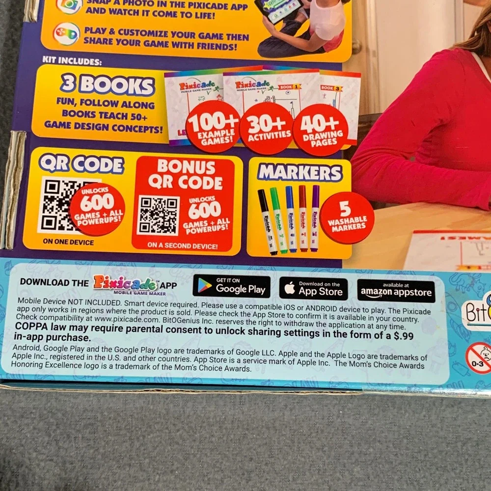 Gift Pixicade Mobile Game Maker Create Your Own‎ Video Games STEM Toy Ages 6+